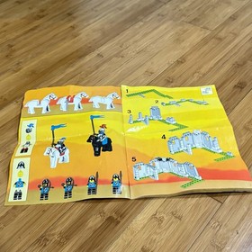 Instruction Manual for Lego Castle 6074 Black Falcons Fortress Knights LEGOLAND