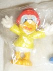 3 Disney Mickey Mouse Firefighter PVC Figures Donald Duck Goofy Axe Yellow Coats — photo 2
