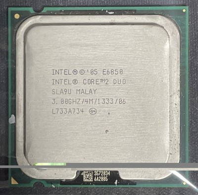 Intel Core 2 Duo E6850 3.0 GHz 4MB PC Processor