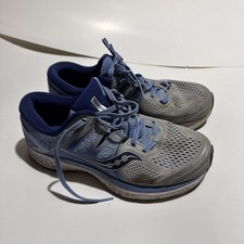 Saucony Women's ISO Omni silver/blue/navy S10443-1 SZ 9 wide m1042