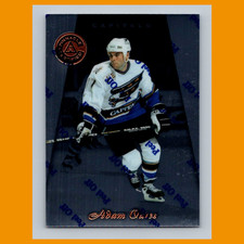Adam Oates #49 1997 Pinnacle Certified Washington Capitals Hockey Card NHL NM