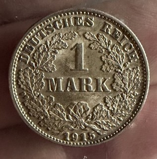 Alemania 1 Marco 1915 G Grado UNC