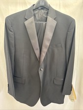 Jos. A. Bank Men's 48 Regular 43 Waist 3 Piece Notch Tuxedo Alterations Done