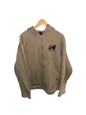 Realtree Racing NASCAR Jeff Gordon 24 Tan Hoodie Zip Up Size Large