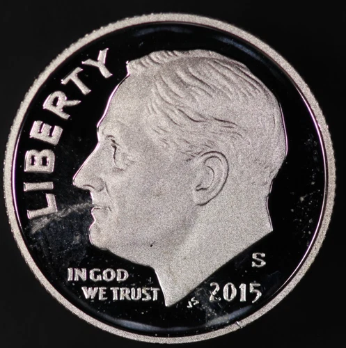 2015 S | ROOSEVELT SILVER DIME | PROOF | FRESH FROM A COLLECTION |  LOT BB-309