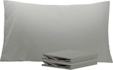 King Pillowcase Set - 2 Pack Brushed Microfiber 20X36 Pillowcases - Soft, Wrinkl