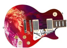 Rod Stewart Signed Autographed Album Lp Cd Photo Guitar ACOA