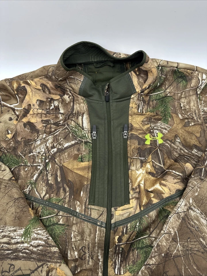 Under Armour Infrared Scent Control Camo Jacket Realtree Xtra Hunting SIZE? - Image 4 of 4