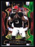 2025 Panini Select - Concourse Michael Penix Jr. #46 Black & Green Shock Prizm