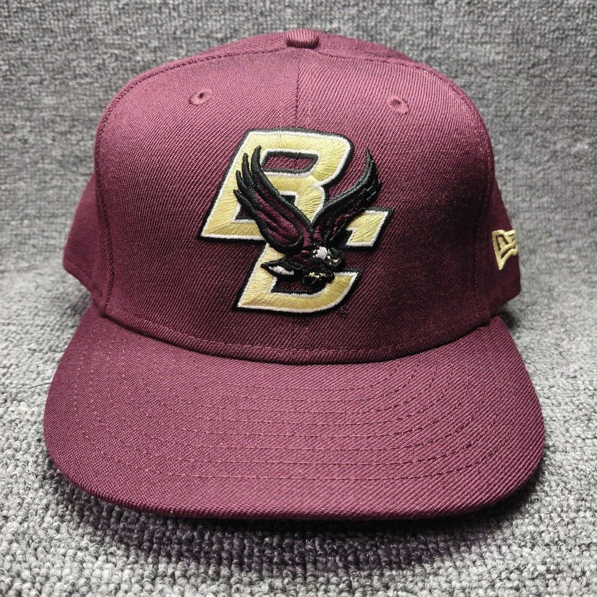 New Era Boston College Eagles 59FIFTY Fitted Hat Maroon 7 5 8