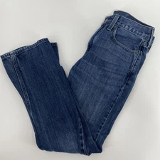 Levis 527 Jeans Mens Tag 30x30 Actual 30x28.5 Blue Bootcut Slim Western Ranch