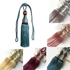 2pcs Large Tie Backs Ball Tassel Curtain Rope Tieback High Quality