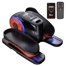 Under Desk Elliptical Exercise Machine, Electric Under-Desk Elliptical for Se...