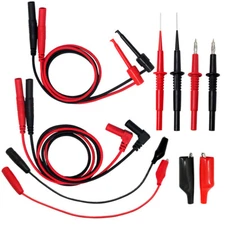 AideTek needle tipped tip test leads set for FLUKE multimeter TLP20158 USA