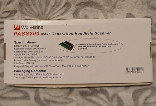 Wolverine Data PASS-200 Handheld Scanner - Picture 10 of 15