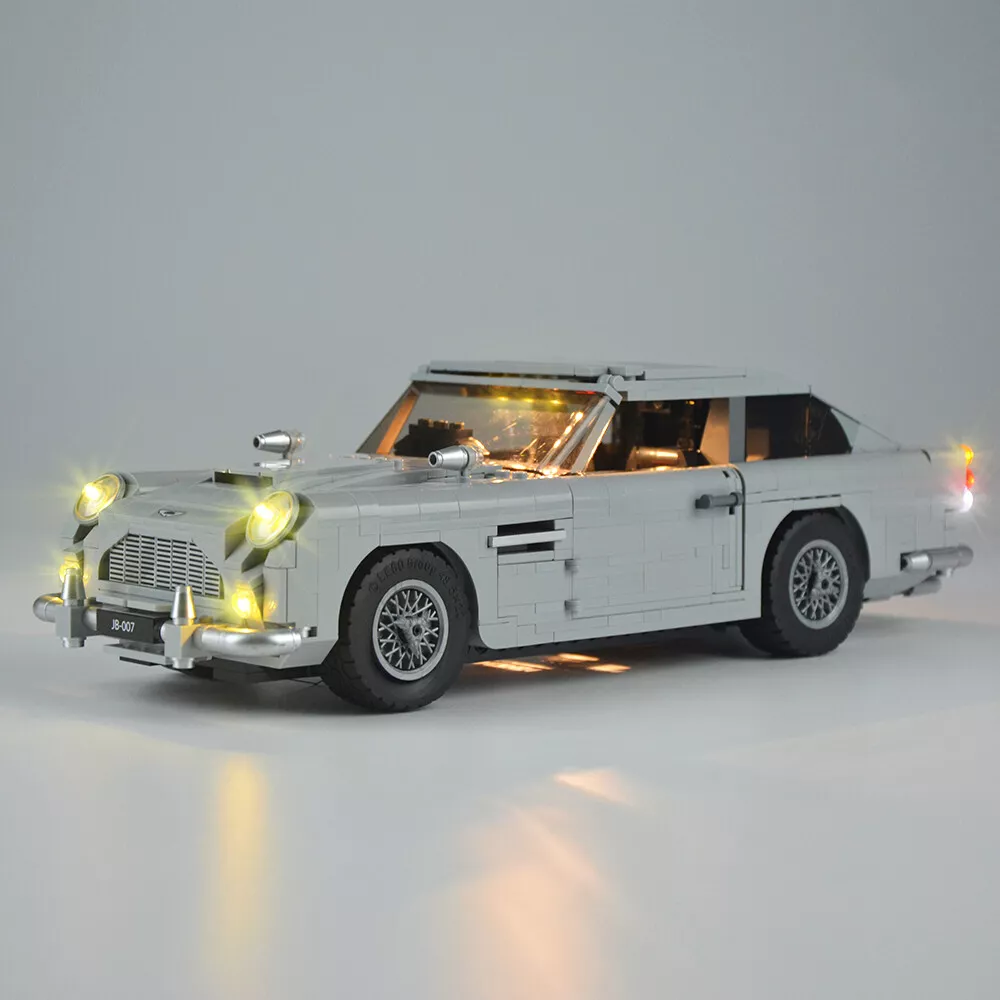 Updated LED Light Kit For Creator Expert James Bond Aston Martin