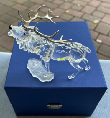 SWAROVSKI Crystal “Stag” Deer Figurine (#7608 000 004 / 291431
