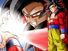 Anime super saiyan 4 boys colorful CCG Gaming Mat Desk