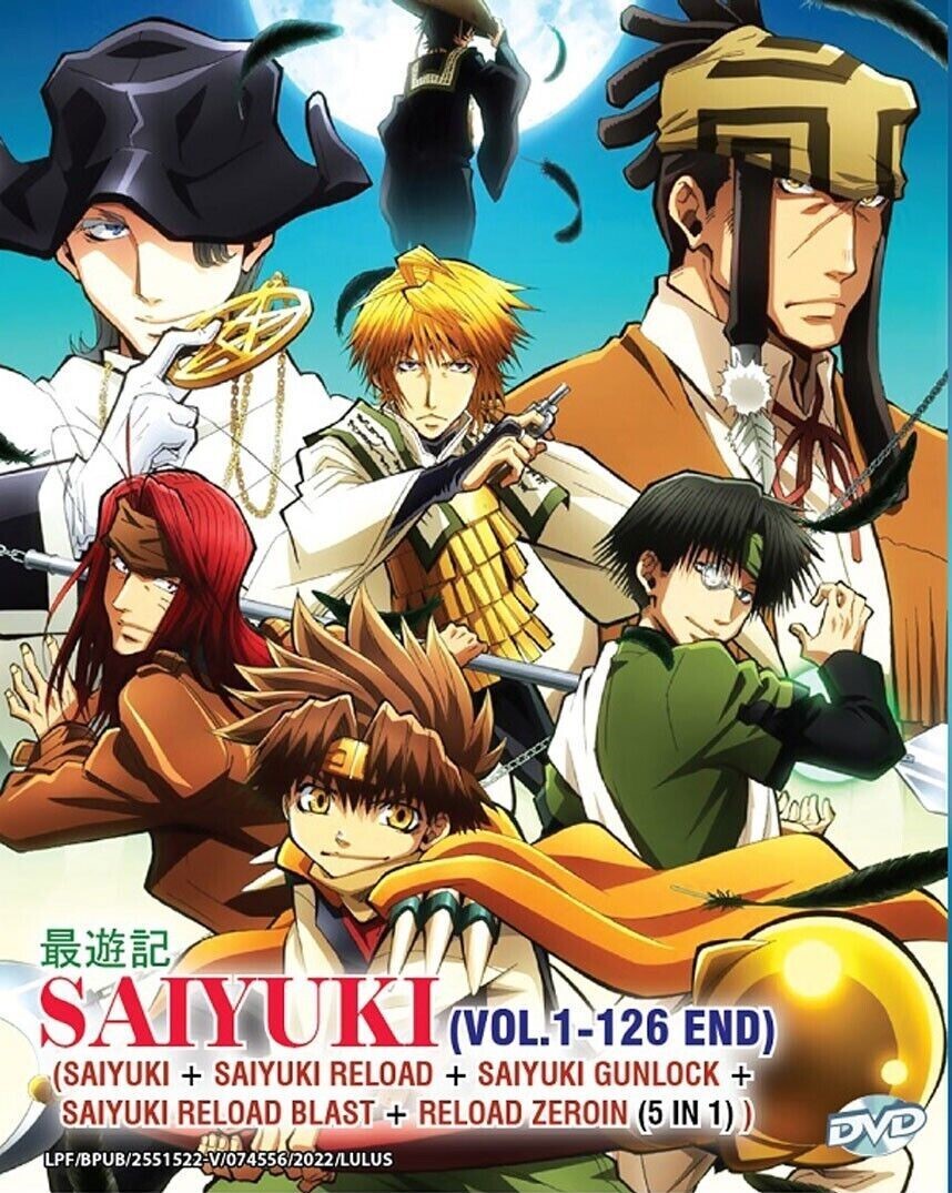 Saiyuki (Gensomaden Saiyuki) Season 1-5 | TV Series | DVD | Dual Audio 9555329266220 | eBay Saiyuki (Gensomaden Saiyuki) Season 1-5 | TV Series | DVD | Dual Audio 9555329266220 | eBay