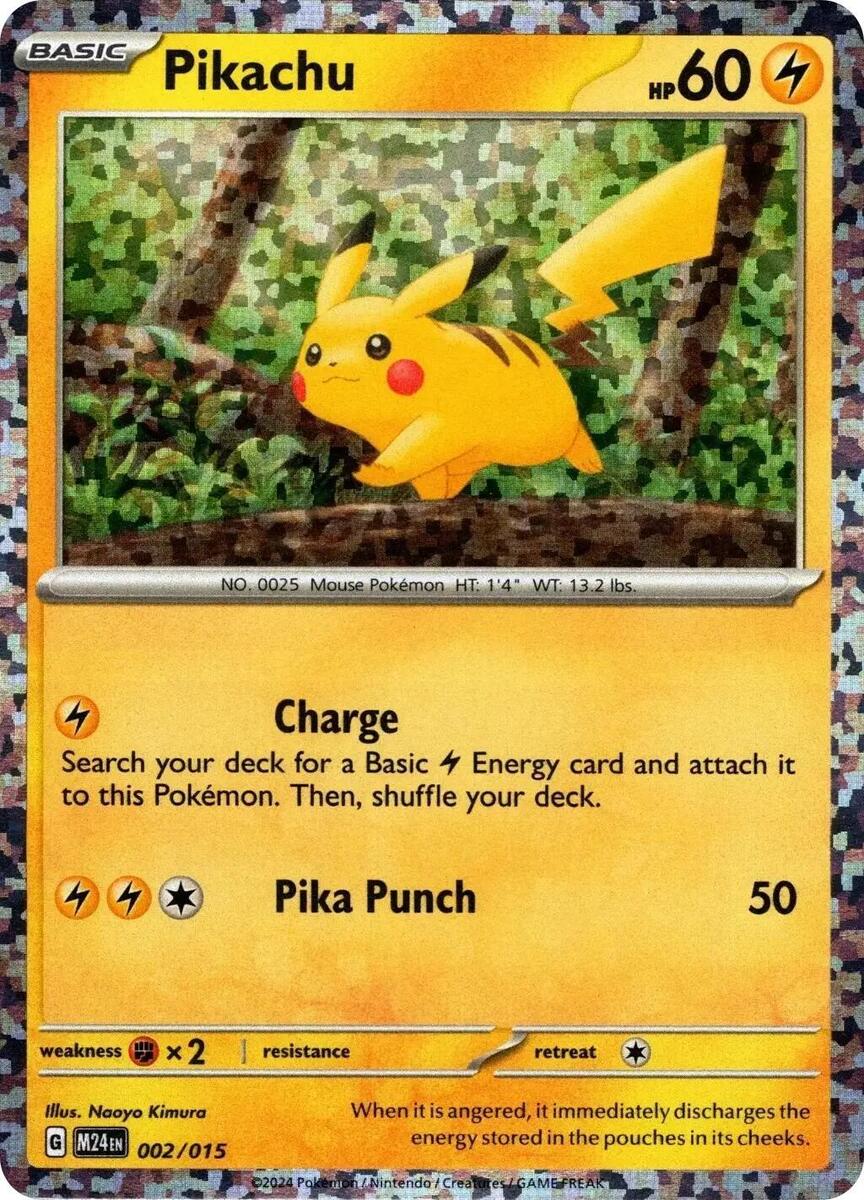 Pikachu 002/015 McDonald's 2024 Holo for sale online | eBay Pikachu 002/015 McDonald's 2024 Holo for sale online | eBay