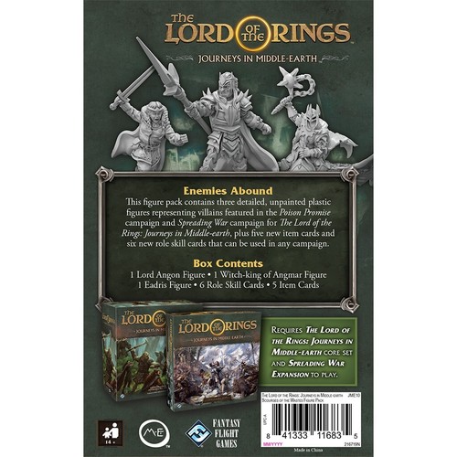 Scourges of the Wastes Figure Pack Journeys in Middle Earth Board Game - Picture 3 of 4