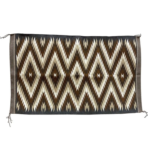 Isabel John, Rug, Eye Dazzler, Navajo Handwoven, 50” x 30” - Picture 1 of 3