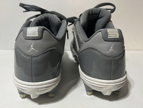 Tacchetti da calcio da uomo Nike Air Jordan 11 XI Low TD grigio fresco AO1560-003 taglia 12 - Foto 6 di 10