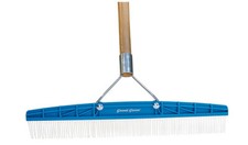 AB24 Grandi Groomer Carpet Rake 18 inch head pole Great for Scrubbing Carpets