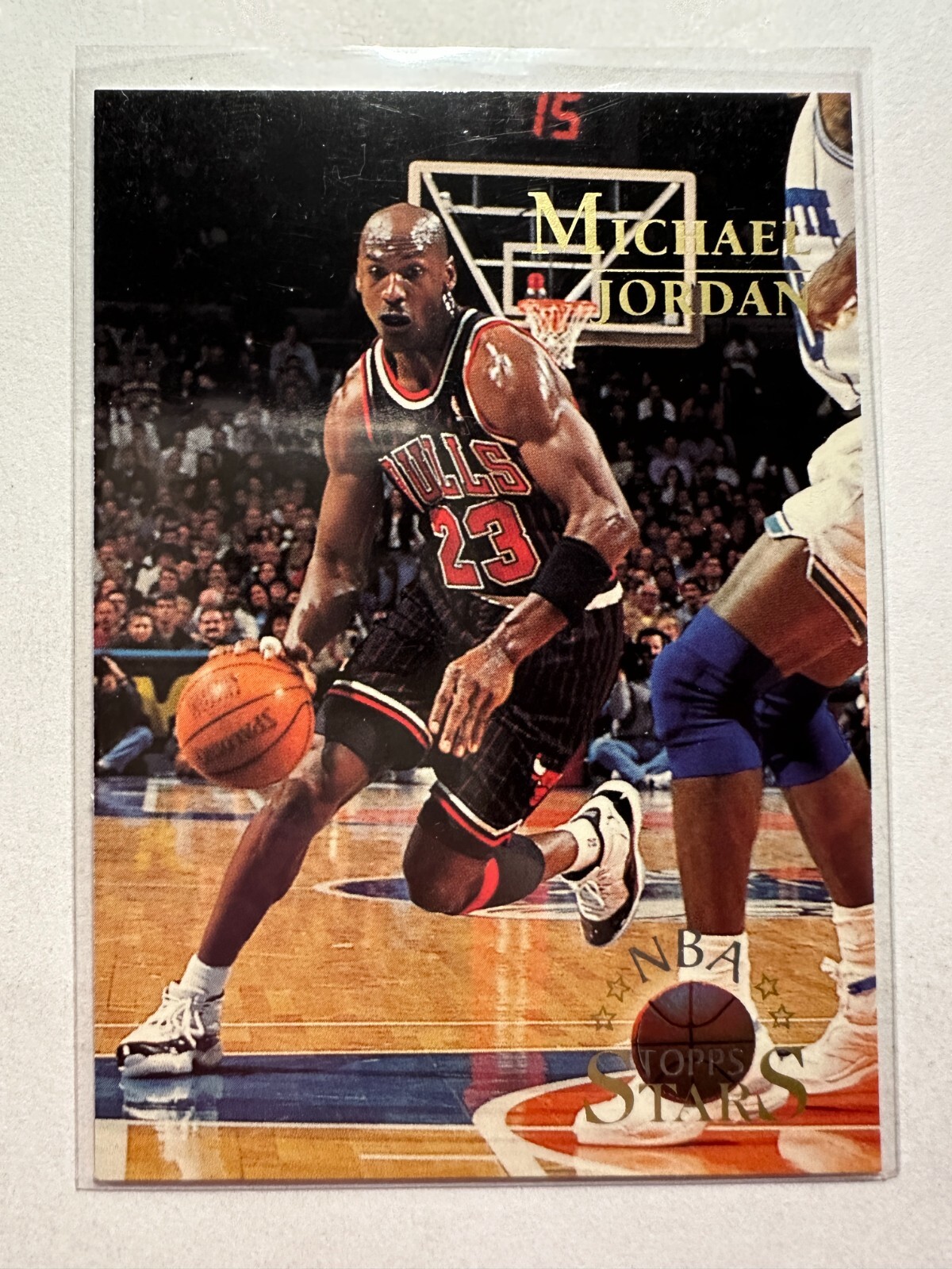 K58,600 - 1996 Topps Stars #124 Michael Jordan