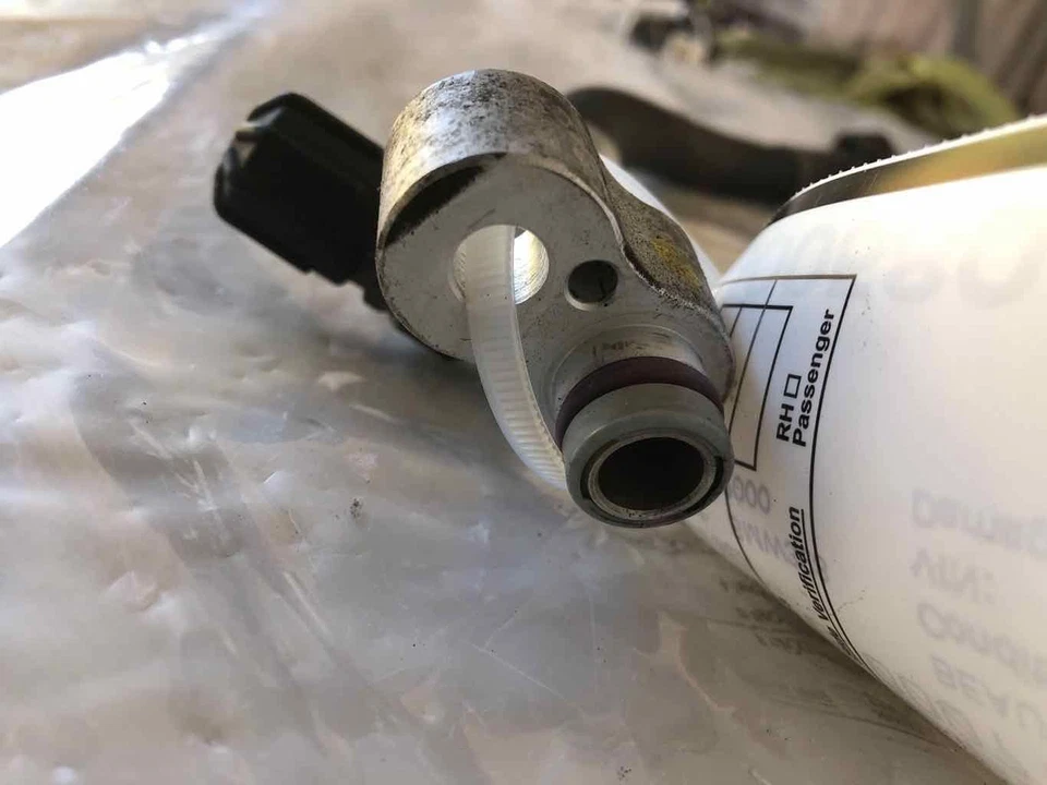 BMW 328i 1999 2000 serie 3 aire acondicionado aire acondicionado refrigerante manguera de descarga OEM Foto 2 de 4