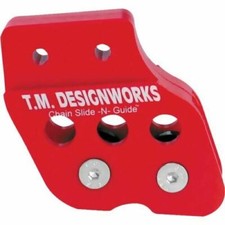 TM Designworks Rear Chain Guide Dual Rollers Banshee Red 99 00 01 02