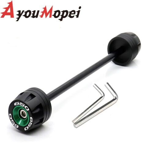 Front Axle Fork Slider Wheel Protector For HONDA CBR650R CB650R 2019-2023 - Picture 7 of 9
