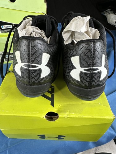 Under Armour Deception Low DT Metal Baseball Cleats New Black Chc Sz 9.5 - Picture 7 of 9