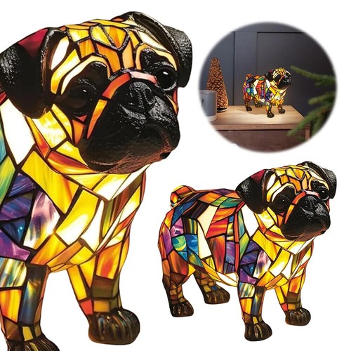 Lamps for Night Stands,Corgi Lamp and Pug Lamp,Dog Series Art Night Light - Picture 7 of 17