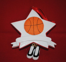 Personalized Baseball Christmas Ornament