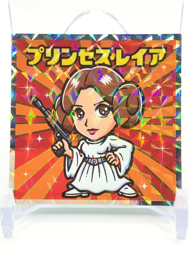 Leia STAR WARS Bikkuriman Chocolate Seal Lotte Japan 2015 Very Rare 6 - Imagen 2 de 6