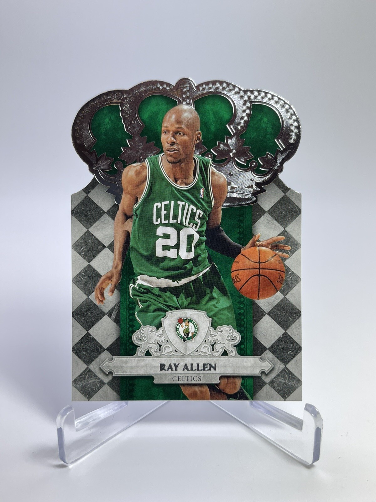 Ray Allen Boston Celtics 2009-10 Panini Crown Royale Basketball Die Cut #4