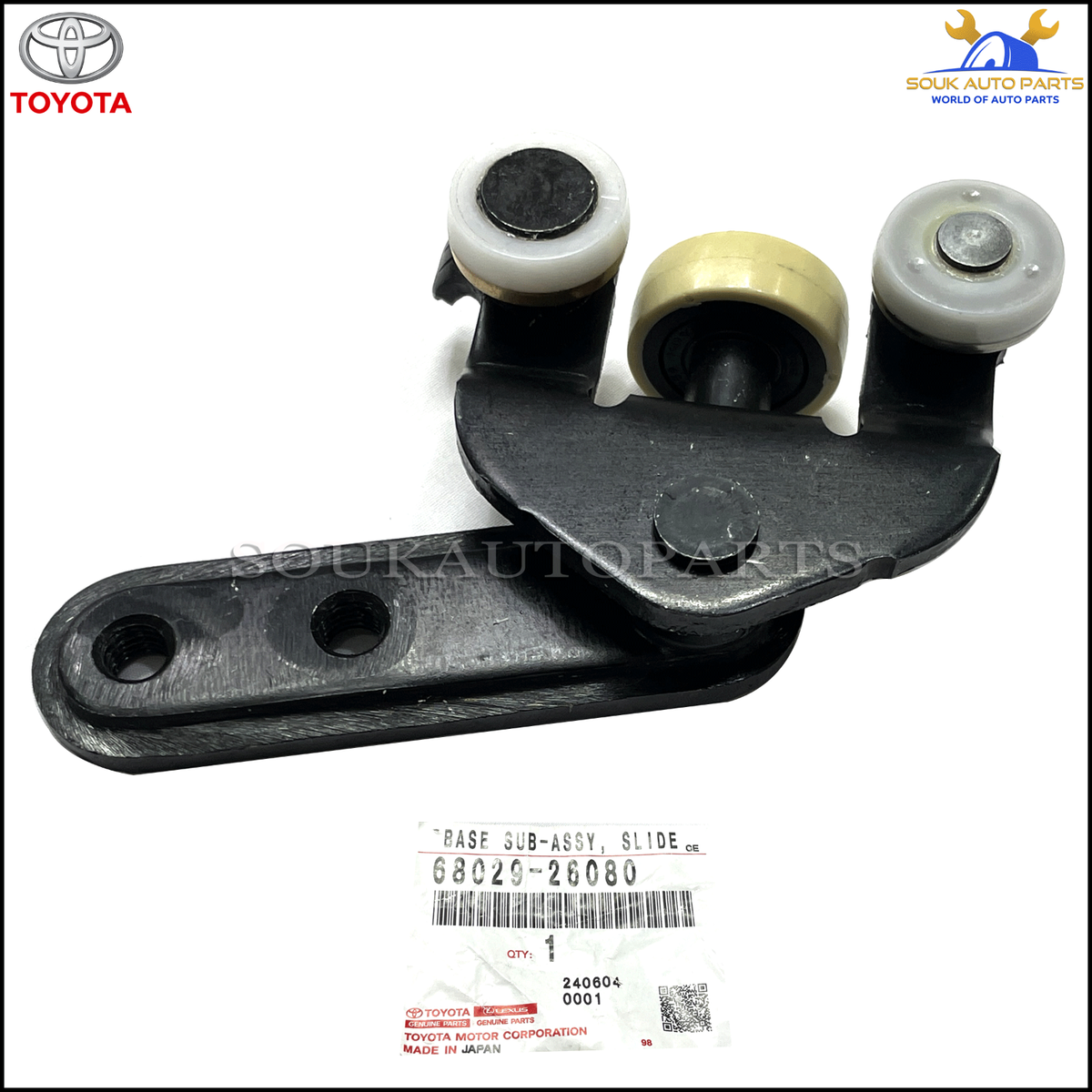 2929出品 68029-26080 Genuine Toyota BASE SUB-ASSY, SLIDE DOOR LOWER