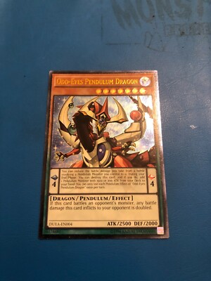 Yugioh Ultimate Rare Odd-Eyes Pendulum Dragon DUEA-DE004