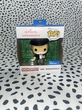 NEW! 2022 Hallmark Funko Pop Mr. Monopoly Christmas Ornament Walmart Exclusive