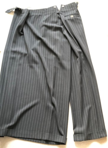 Gonna pantalone 'RARA' Jean Paul Gaultier Homme 'Men in Skirts' fibbia - taglia 46 - Foto 5 di 7