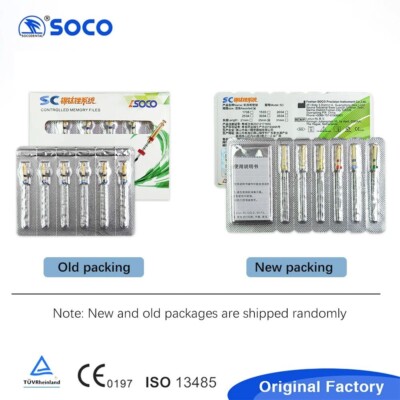 COXO SOCO Rotary 25mm Dental root canal Files SC  NiTi Systemfor Endodont