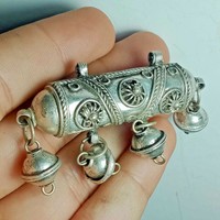 ANCIENT Viking Era Norse Silvered Egg With Attached Silvered Eggs