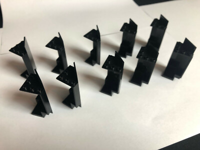 LEGO® 10 x Ritterburg Burgteile 2345 Eck Panel Ritter schwarz LEGO® 10 x Ritterburg Burgteile 2345 Eck Panel Ritter schwarz