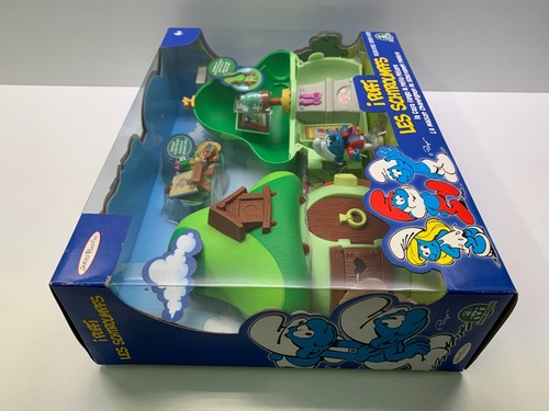 I PUFFI LES SCHTROUMPFS LA CASA FUNGO DI PUFFO PITTORE - JAKKS PACIFIC NUOVO NEW - Imagen 8 de 12