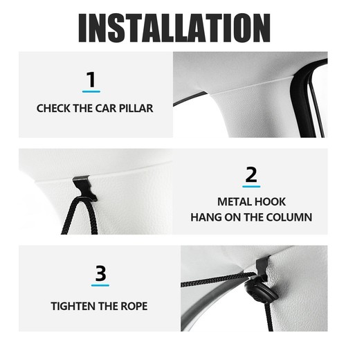 3pcs Car Van Motorhome Divider Privacy Partition Detachable Blackout Curtains`⇖ - Picture 9 of 11