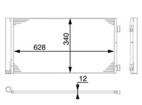 Mahle AC 751 000S Kondensator, Klimaanlage FüR Mini