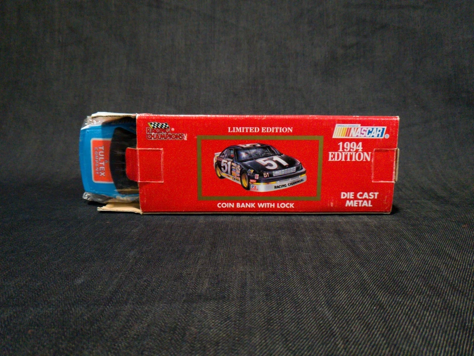 De colección 1994 Racing Champions NASCAR Wally Dallenbach STP #43 Pontiac Bank 1:24 Foto 2 de 4