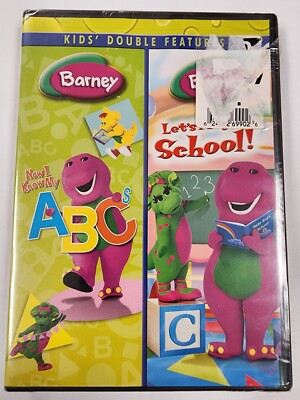 Barney: I Know My ABCs/Lets Play School (DVD, 2010, Canadian)