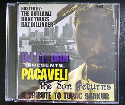 DJ Lt. Dan''Pacaveli'' MIX CD RARE OG Mixtape New   